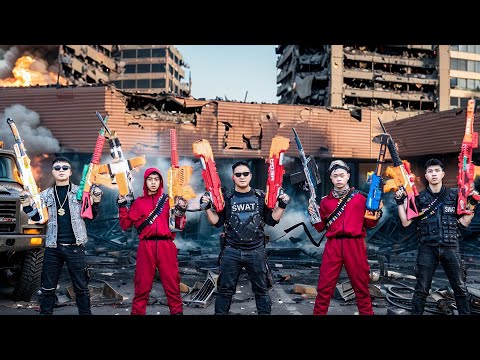LTT Films : Silver Flash Warrior's $5 Million Nerf Gun Battle Begins Now!