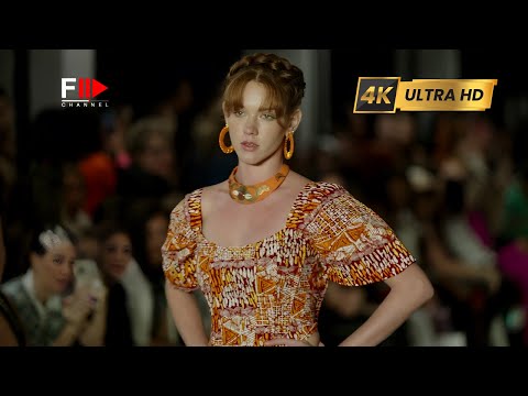 COULEURS D`AFRIQUE Global Fashion Collective Spring 2025 New York - 4K