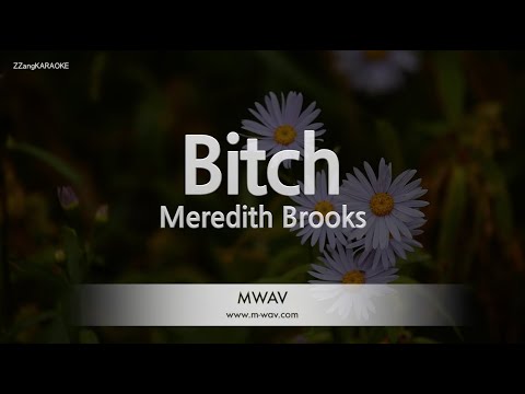 Meredith Brooks-Bitch (Melody) [ZZang KARAOKE]