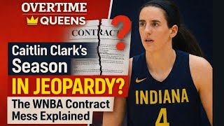 Caitlin Clark's Season IN JEOPARDY? The WNBA Contract Mess Explained