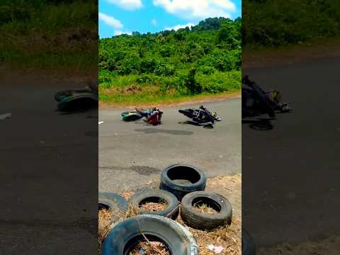 Senggol Sikit Auto Bablas ke Penonton #roadrace #shorts