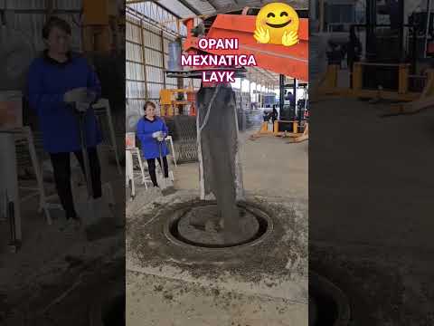 вот так делают кольца для колодца