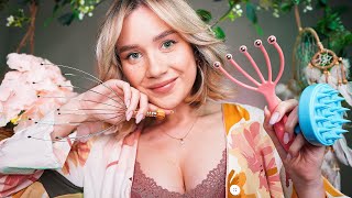 АСМР Массаж Головы 💆‍♀️ Ты Уснешь за 5 Минут 💤 (Мытье, Спа Уход, Осмотр Кожи)
