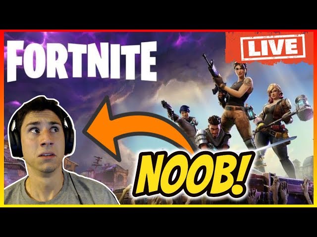 HILARIOUS FORTNITE BATTLE ROYALE LIVE STREAM! ? FORTNITE NOOB! | Funny Fortnite Live Stream