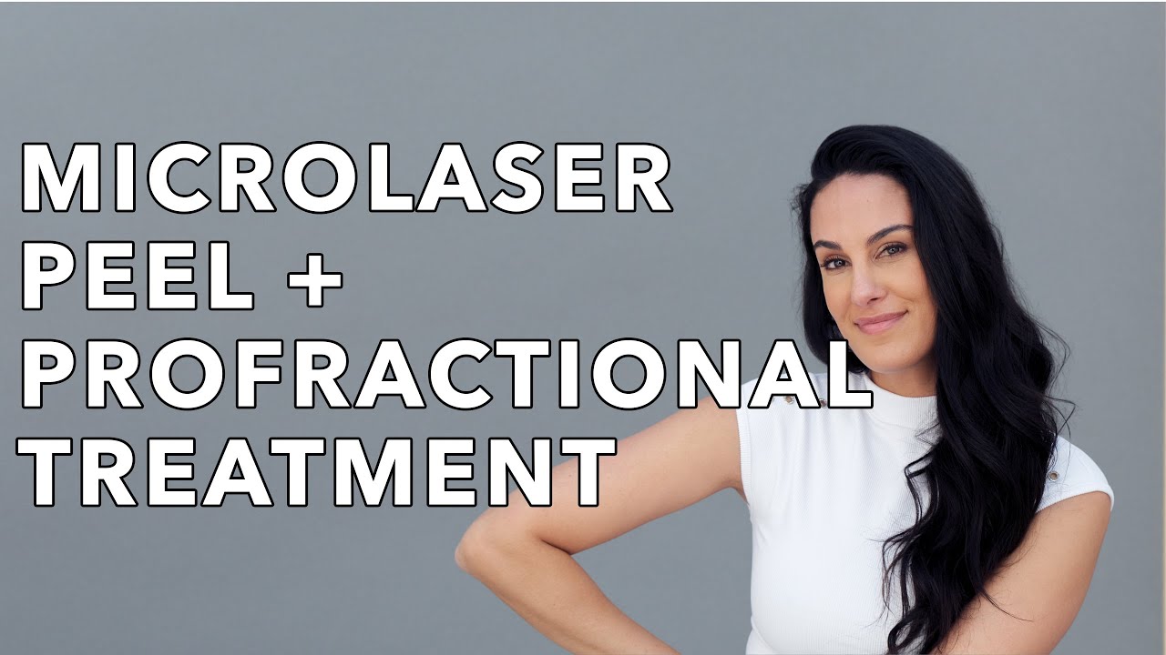 Microlaser peel and profractional treatment overview