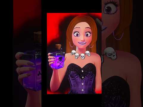 Scary transformation of zoey💜 #shorts #ytshorts #digitalart