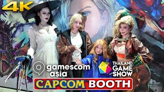 CAPCOM BOOTH Tour at GAMESCOM ASIA x THAILAND GAMESHOW 2025 (4K 60FPS)