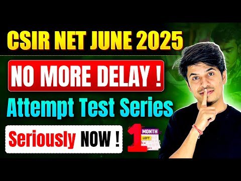 CSIR NET June 2025 | CSIR NET Chemistry Test Series | CSIR NET Preparation 2025 | MadChem Classes