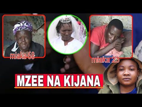 BIBI MZEE AFUNGA NDOA NA KIJANA MIAKA 23 balaa zitoooooooo mtaaniiiiiiiiiiii
