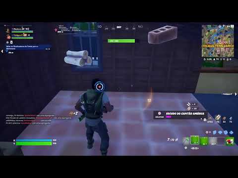 JOGANDO UMA PARTIDA CASUAL DE FORTNITE SE TIVER DE FONE GANHA ITEM DA LOJA