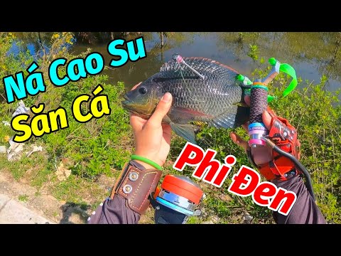Ná cao su bắn cá - Chuyến về hải dương săn Rô Phi đen gặp nhiều Idol - Thạnh AST