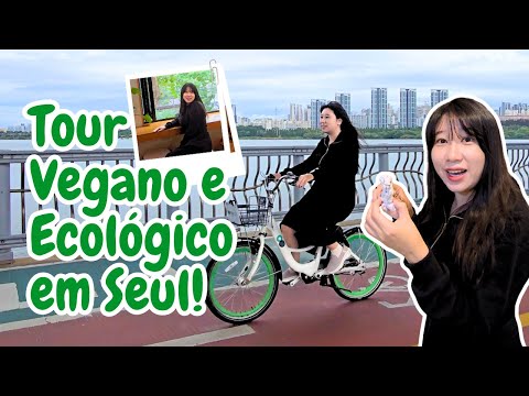 Passeio de Bike e Café Vegano: Explorando Seul de Forma Sustentável!