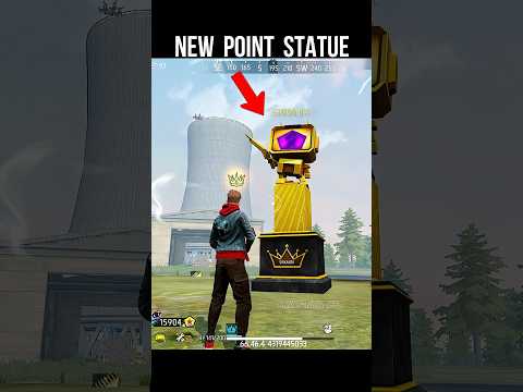 New Point Statue Ability 🔥 Free Fire Point Statue | Booyah Points in BR #srikantaff