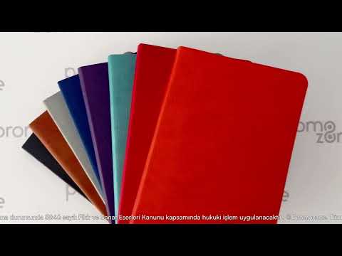 10 x 17 cm Termo PU Yumuşak Kapaklı Tarihsiz Defter, 196 Sayfa, 80 gr Ivory Krem Çizgili İç Kağıt, Renkli Kenarlı, Metal Tokalı, Karton Kılıflı Promozone