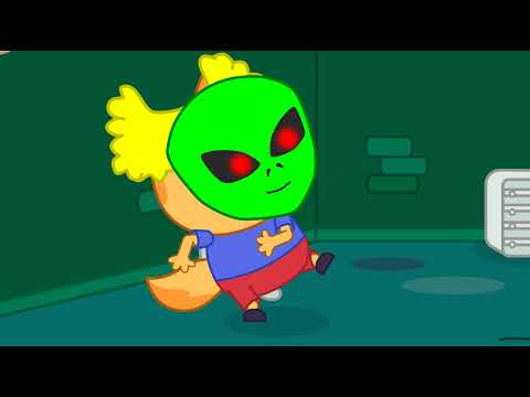 Mommy Teaches Baby Lucia to sleep alone. Fox Family Adventures at home - cartoon for kids #1793