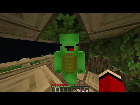 Who DRAGGED Mikey and JJ Into SCARY TREE in Minecraft Challenge   Maizen Mizen