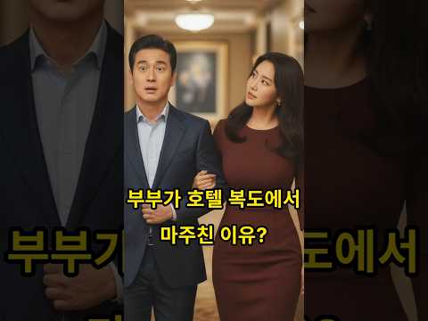 부부가 호텔 복도에서 마주친 이유? #각종유머 #옛날유머 #유머