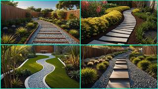 Modern Outdoor Pathway Design Ideas for Stylish Garden Walkways and Driveways