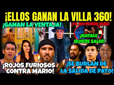 HOY EN EXATLON💥 ELLOS GANAN LA VILLA 360✅ ROJOS FURIOSOS CONTRA EL MONO AVANCE CAP 85 EXATLON MÉXICO