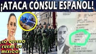 AL GRITO DE GUERR4! GRABAN A GACHUPIN FUERA DE CONTROL ¡QUE SE LARGUE DE MÉXICO!