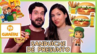 PROVAMOS o LANCHE do CHAVES no GIRAFFAS l SUCO de TAMARINDO, CHURROS da DONA FLORINDA