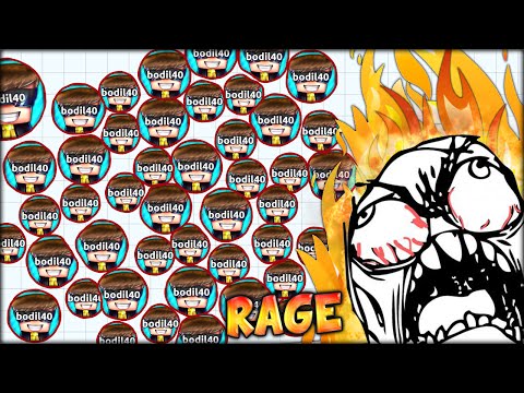 AGARIO RAGE MODE: ACTIVATED! SIMON BECAME MENTAL! (THE MOST ADDICTIVE GAME EVER - AGAR.IO #18)