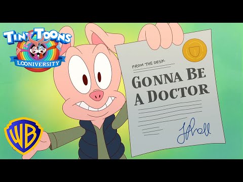 Tiny Toons Looniversity 🇧🇷 | Doutor Presuntinho 🐷🩺 | @WBKidsBrasil​