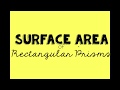 Calculating Surface Area of Rectangular Prisms