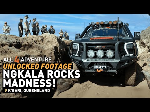 😱 We took on NGKALA ROCKS… towing a BOAT & CARAVAN!