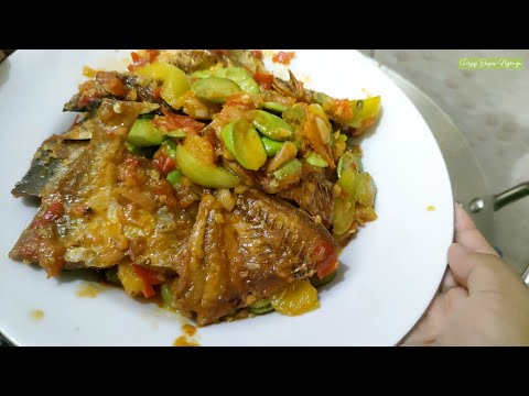 ENAK BANGET DIMAKAN DENGAN NASI ANGET ‼️ CARA MEMBUAT TUMIS IKAN ASIN SAMBAL PETE SEDAP