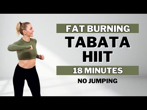 🔥18 Min TABATA HIIT🔥FAT BURNING CARDIO & TONING🔥ALL STANDING🔥NO JUMPING🔥NO REPEAT🔥