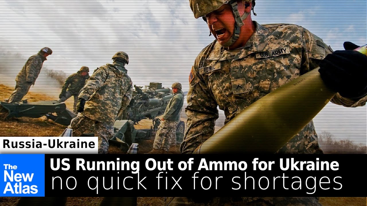 US Ammunition Running Low for Ukraine, No Quick Fix for Shortage