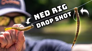 Is This Finesse Rig CHEATING? (Drop Shot-Ned Rig Combo)