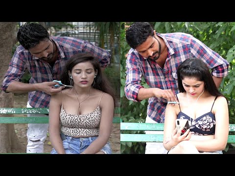 Cutting Peoples Earphones, Then Giving Them Airpods | Yash Choudhary