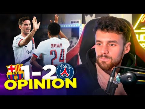 EL FC BARCELONA PIERDE 1-2 CONTRA EL PSG
