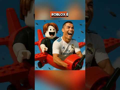 O acidente de avião do Ronaldo no Roblox 😭