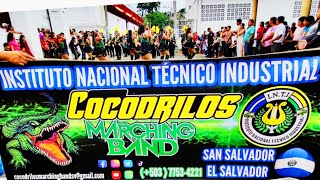 Cocodrilos 🐊 marching Band en fiestas patronales de San pedro nonualco