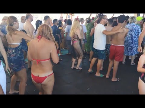 #Kemer Boat Trip - Dance Party On The Boat - Splendid Views