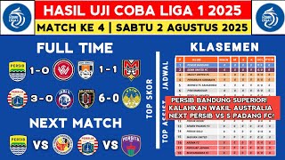 Hasil Uji Coba Liga 1 2025 - Persib vs WS Wanderers - Uji coba Liga 1 2025 - Liga 1 Indonesia 2025