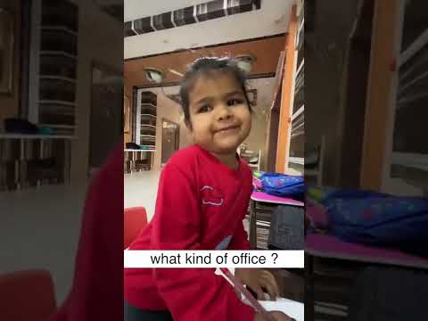 She started an office !