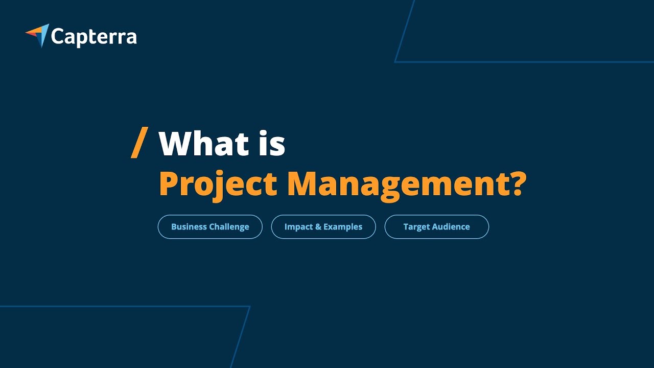 What Is Project Management ?