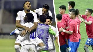 HONDURAS ENFRENTA A COSTA RICA PREMUNDIAL SUB 20 DE CONCACAF CLÁSICO CENTROAMÉRICANO