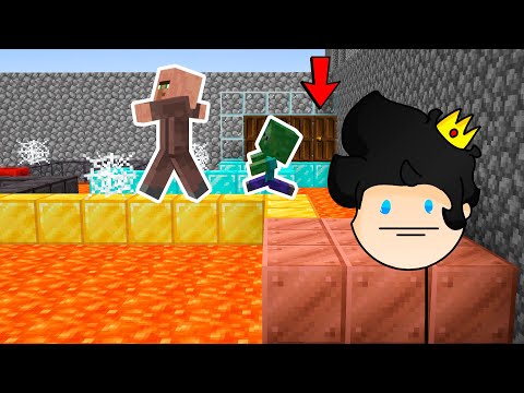 TEST de INTELIGENCIA de un ALDEANO de Minecraft - PARTE 2 😱