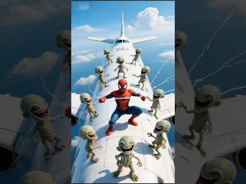 👽💥✈️The girl saved everyone on the plane and became an epic hero!