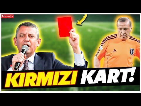 Özgür Özel Kırmızı Kartı Gösterip Gülere Dalga Geçti! “Kokuşmuş..”