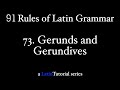 Exploring Gerunds and Gerundives in Latin