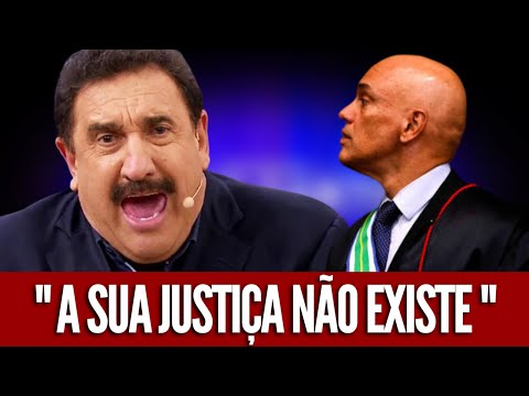 TÁ BOMBADO ESTE VÍDEO DO RATINHO DIZENDO PARA MORAES O QUE FARIA COM ELE, SE FOSSE BOLSONARO.