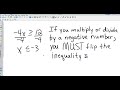 Solving Inequalities and Their Properties