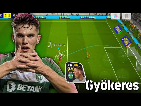 Gyökeres O homem que parou o Manchester City de Guardiola eFootball 25 Mobile