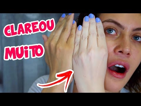 TESTANDO PRODUTO COREANO QUE CLAREIA A PELE - CHOCADA